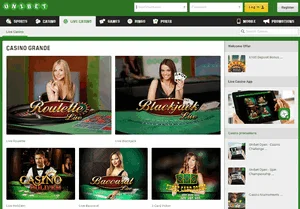 Live Casino Unibet.be