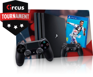 Circus Maandtoernooi Playstation 4 pakket