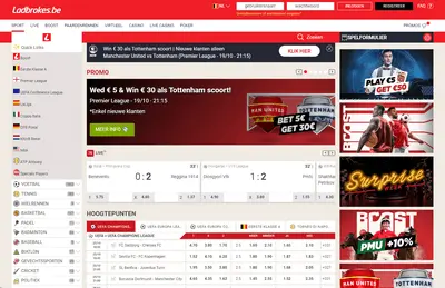 Ladbrokes Sports Betting Homepage