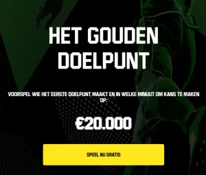 Paris Saint-Germain Lille Gouden doelpunt Promo Unibet Sport online wedkantoor Gratis €20.000