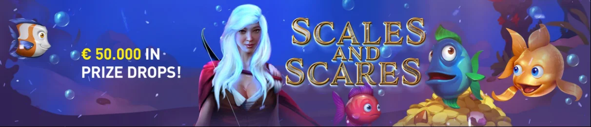 Scales & Scares Prize Drops €50.000 Videoslots Promo Casino 777 online speelhal 2021 Jackpot gokkast