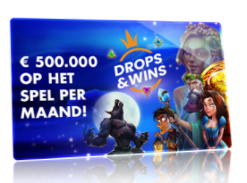 Drops & Wins €500.000 Prize Casino online speelhal Circus videoslots gokkast games 2021