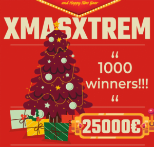 GoldenVegas Xmas Xtreme Kersttoernooi Kerstmis 2021 online casino speelhal videoslots Slot gokkast