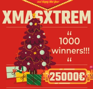 GoldenVegas Xmas Xtreme Kersttoernooi Kerstmis 2021 online casino speelhal videoslots Slot gokkast