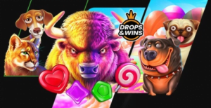 Unibet Drops & Wins Promo online Games Cash prijzen speelhal weddenschap Jackpot 2021