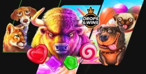 Lucky Spin Unibet Drops & Wins Promo online Games Cash prijzen speelhal weddenschap Jackpot 2021