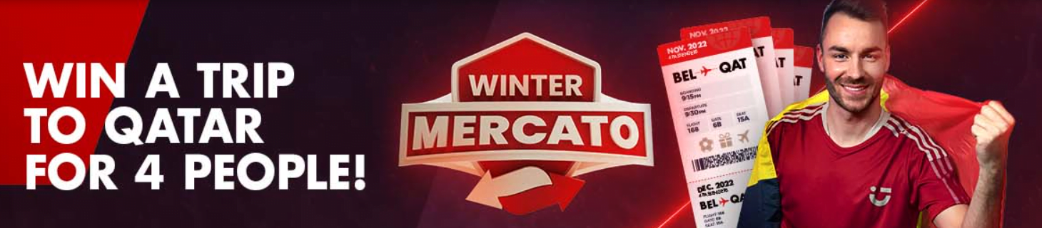 Winter Mercato Qatar Beglische nationale ploeg Rode Duivels sportweddenschappen Quiz online wedkantoor Circus casino 2022