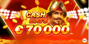Cash Days Napoleon Sports & Casino online speelhal toernooi GoldenVegas Unibet Specials gokken 2021 juni Slots
