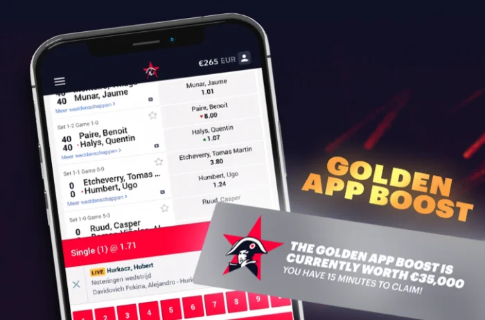 Golden App Boost Red Friday Napoleon Sports & Casino Sportweddenschappen odds wedkantoor bookmaker betting 2022
