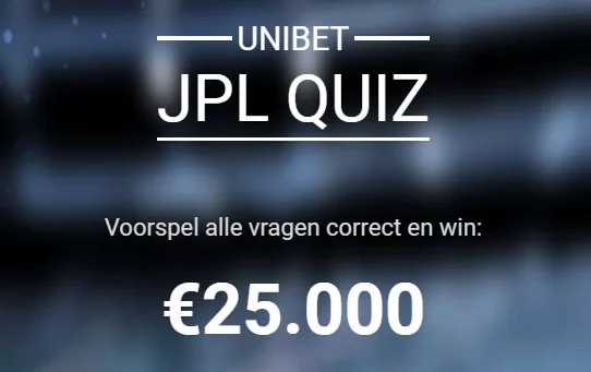 JPL Quiz winstverhoging Gratis deelname Sport Unibet sportweddenschappen voetbal bookmaker online Cash Profit Boost 2022