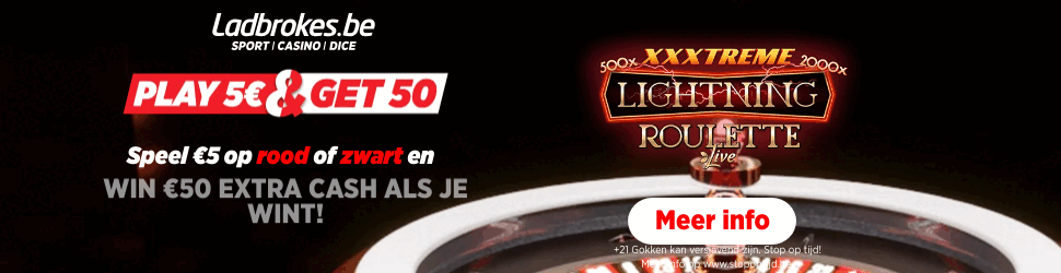 Ladbrokes.be Casino Promotie